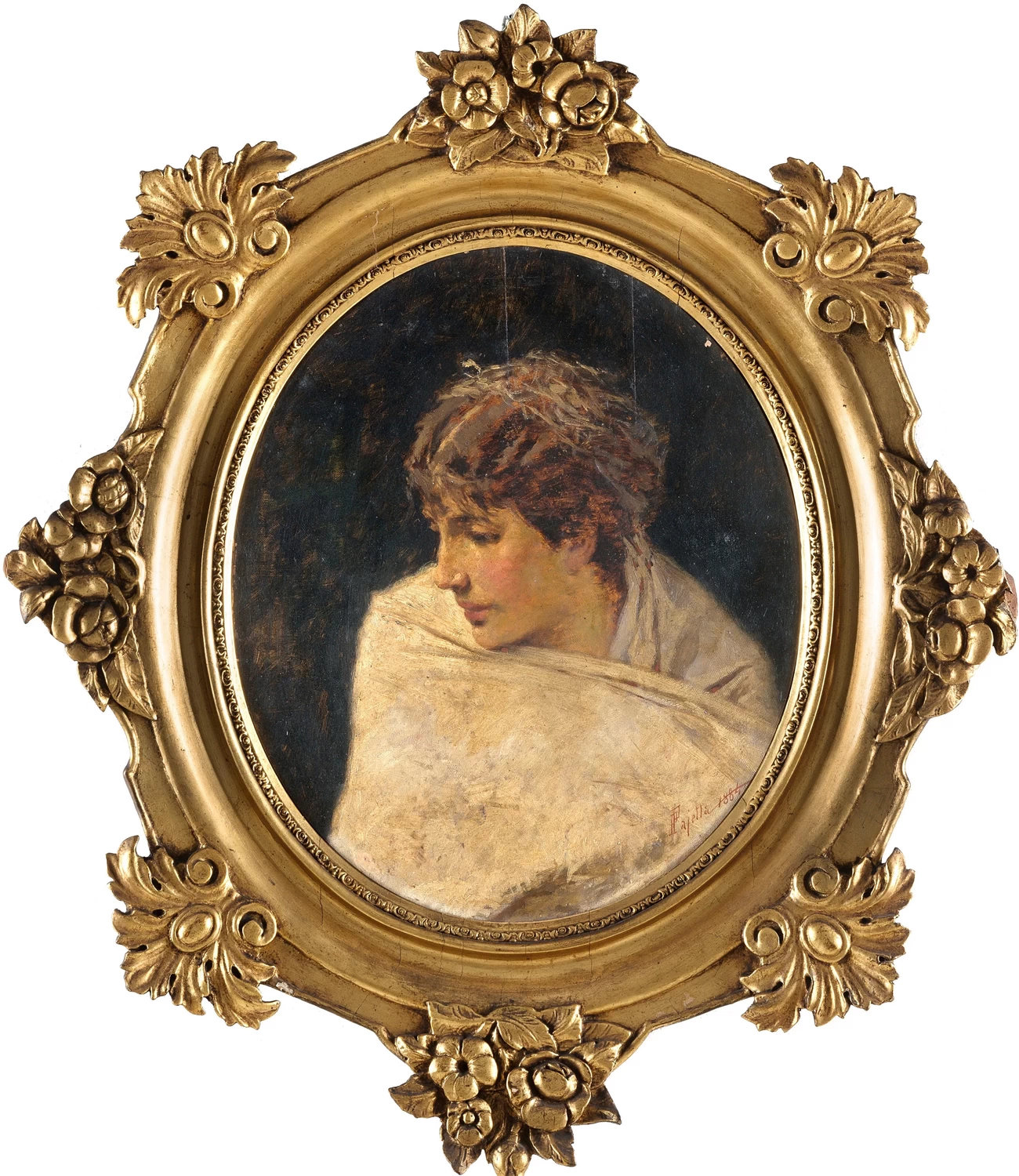 Pietro - Ritratto femminile, 1884